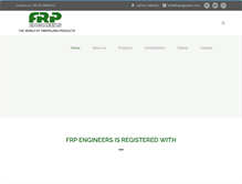 Tablet Screenshot of frpengineers.com